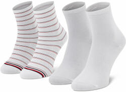 Tommy Hilfiger 2 pár hosszú szárú női zokni 100002817 Fehér (100002817)