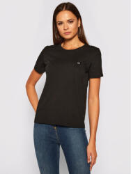 Calvin Klein Póló Logo C-Neck K20K202132 Fekete Regular Fit (Logo C-Neck K20K202132)