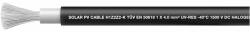 EMOS PV szolár kábel H1Z2Z2 (1x 4mm2) 500m - fekete (S9401)