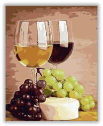  Szőlőből borba - számfestő készlet