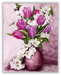 Számfestő Virágszálak - számfestő készlet (crea1066)