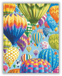 Számfestő Csodaszép hőlégballonok - számfestő készlet (crea1425)