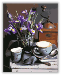  Egy csésze kávé - számfestő készlet