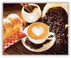  Presszó kávé - számfestő készlet