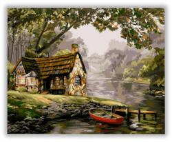  Elhagyatott ház - számfestő készlet