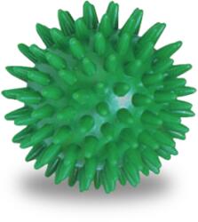 Trendy R-med Masszírozó labda - Sünilabda 7 cm zöld színű - bőrvitalizáló, lazító hatású - SPIKY - kemény verzió