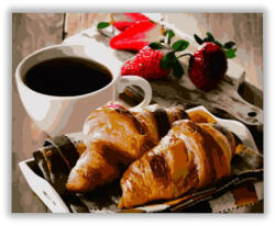  Reggeli eperrel - számfestő készlet