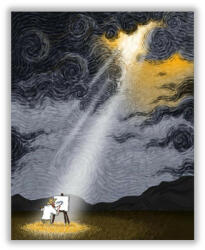  Cseppnyi napsugár - számfestő készlet