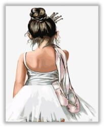 Számfestő Gyermek balerína - számfestő készlet (crea1312)