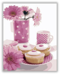  Muffinok - számfestő készlet