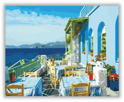  Hullámzó kilátás - számfestő készlet