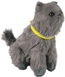 Lean-toys Interaktív plüss macska miau mozgatja a fejét és a farkát