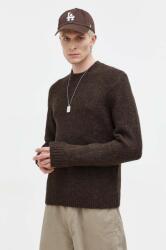 Abercrombie & Fitch pulóver férfi, barna - barna L - answear - 16 990 Ft