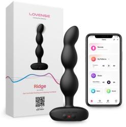 Lovense Stimulator Lovense Ridge, Bluetooth Control, Free App, Silicon, Negru