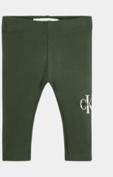 Calvin Klein Jeans Leggings IN0IN00081 Zöld Slim Fit (IN0IN00081)