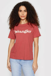 Wrangler Póló W7N4GHXGH 112146409 Piros Regular Fit (W7N4GHXGH 112146409)