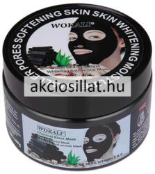 Wokali Charcoal Black Peel Off Facial Mask Whitening anti -Wrinkle Mask 300g