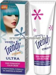 VENITA Trendy Ultra Cream 38 Turquoise Wave hajszínező krém 75ml + 2x15ml