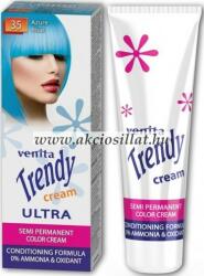 VENITA Trendy Ultra Cream 35 Azure Blue hajszínező krém 75ml + 2x15ml