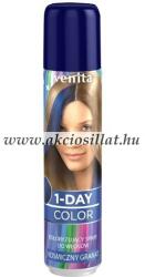 VENITA 1 Day Color 1 napos kimosható ammóniamentes hajszínező spray 50ml 5 Navy Blue