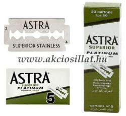 Astra Superior Platinum Double Edge hagyományos borotvapenge 5db
