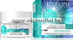 Eveline Cosmetics Hyaluron Clinic 40+ ránctalanító nappali-éjszakai arckrém 50ml