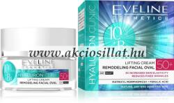 Eveline Cosmetics Hyaluron Clinic 50+ Ráncfeltöltő nappali-éjszakai arckrém 50ml