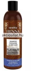 VENITA Henna Color Hamvasító Sampon szőke és ősz hajra 250ml - akciosillat