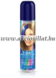 VENITA 1 Day Color 1 napos kimosható ammóniamentes hajszínező spray 50ml 12 Ultra Blue