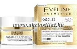 Eveline Cosmetics Gold Lift Expert 50+ nappali és éjszakai arckrém 50ml