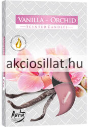 BISPOL Aura Vanilla Orchid illatos teamécses 6db