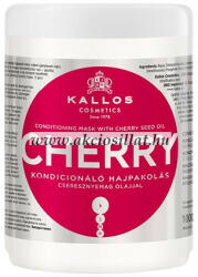 Kallos Kjmn Cherry Kondicionáló hajpakolás cseresznyemag olajjal 1L