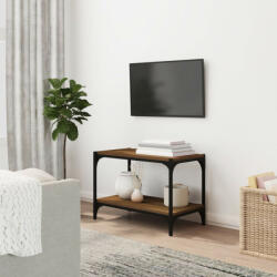 vidaXL barna tölgyszínű szerelt fa TV-szekrény 60x33x41 cm (819321)