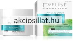 Eveline Cosmetics Skin Care Hyaluronsav + zöld tea intenzív hidratáló nappali és éjszakai arckrém 50ml