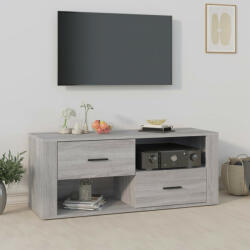 vidaXL szürke sonoma színű szerelt fa TV-szekrény 100 x 35 x 40 cm (823105)