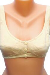 Blue Rose Sutien pentru alaptare Eco Friendly, Bumbac Organic, Nude (eco-nude-2)