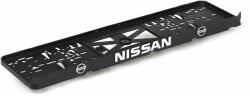  Set suport placute numar inmatriculare auto 3D (fata + spate) Nissan