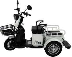 RDB Tricicleta electrica RDB Sinoe, 1000 W, acumulator 48V 20Ah, viteza max. 25 km h, autonomie 35 45 km (RDB-SINOE-Alb)