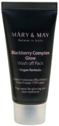 Mary & May Mască de față antioxidantă cu argilă și mure - Mary & May Blackberry Complex Glow Wash Off Mask 125 g