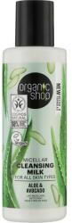 Organic Shop Lapte de față Avocado și aloe - Organic Shop Cleansing Milk 150 ml
