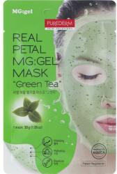 Purederm Mască hidrogel pentru față Ceai verde - Purederm Real Petal MG: Gel Mask Green Tea 30 g