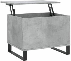 vidaXL betonszürke szerelt fa dohányzóasztal 60 x 44, 5 x 45 cm 830960