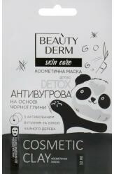 Beauty Derm Mască cu argilă neagră pentru față Anti acnee - Beauty Derm Skin Care Cosmetic Clay 12 ml
