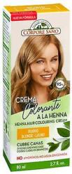 Vopsea Semipermanenta BIO cu Henna Blond, 80 ml