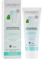 LOGONA BIO-Pastă pentru înalbirea dinților - Logona Logodent Naturweiss Peppermint Toothpaste 75 ml