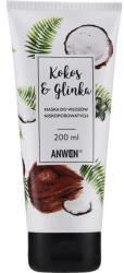 Anwen Mască pentru păr cu porozitate scăzută - Anwen Low-Porous Hair Mask Coconut and Clay 200 ml