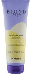 Inebrya Mască neutralizantă pentru păr decolorat, blond sau gri - Inebrya Blondesse No-Yellow Mask 250 ml