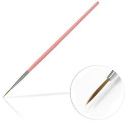 Silcare Pensulă de unghii pentru decorațiuni, 10 mm Pink - Silcare Brush 02