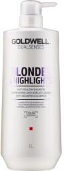 Goldwell Șampon pentru părul decolorat, înlătură gălbeneața - Goldwell Dualsenses Blondes & Highlights Anti-Yellow Shampoo 1000 ml