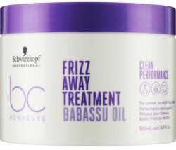 Schwarzkopf Cremă revitalizantă pentru păr, cu efect de netezire - Schwarzkopf Professional Bonacure Frizz Away Treatment 500 ml